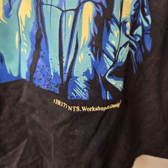 NTS New Type System Black System Of A Down Liberty Metal Band Men's T-shirt XL - Picture 3 of 6